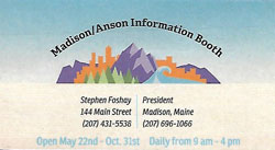 Madison Anson Info Booth